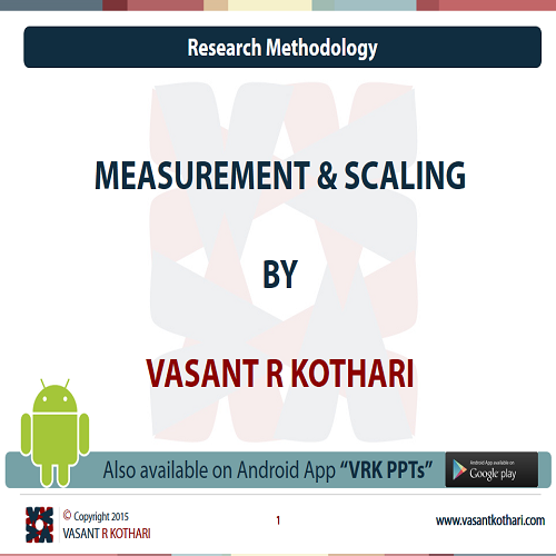 MeasurementScaling